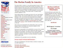 Tablet Screenshot of harlanfamily.org